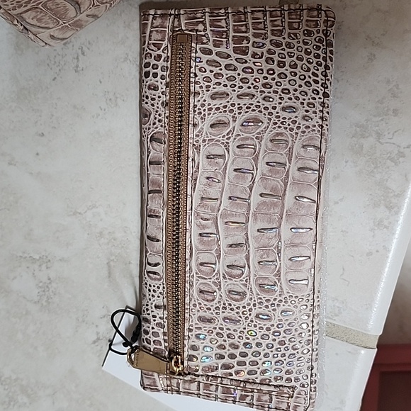 ๐๐ BRAHMIN BIRCH MINI MELBOURNE Micaela Satchel & Ady Wallet ๐๐ - Picture 11 of 15